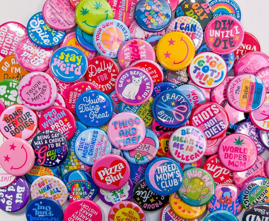 They Tried to Bury Us, They Didn't Know (Button or Magnet!) - Spiral Circle