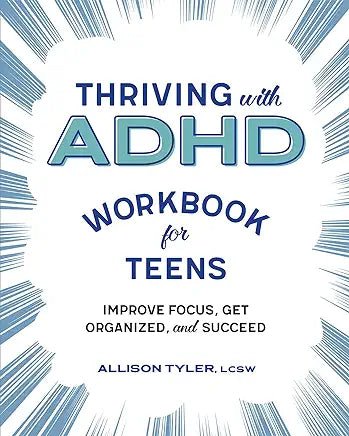 Thriving with ADHD Workbook for Teens - Spiral Circle
