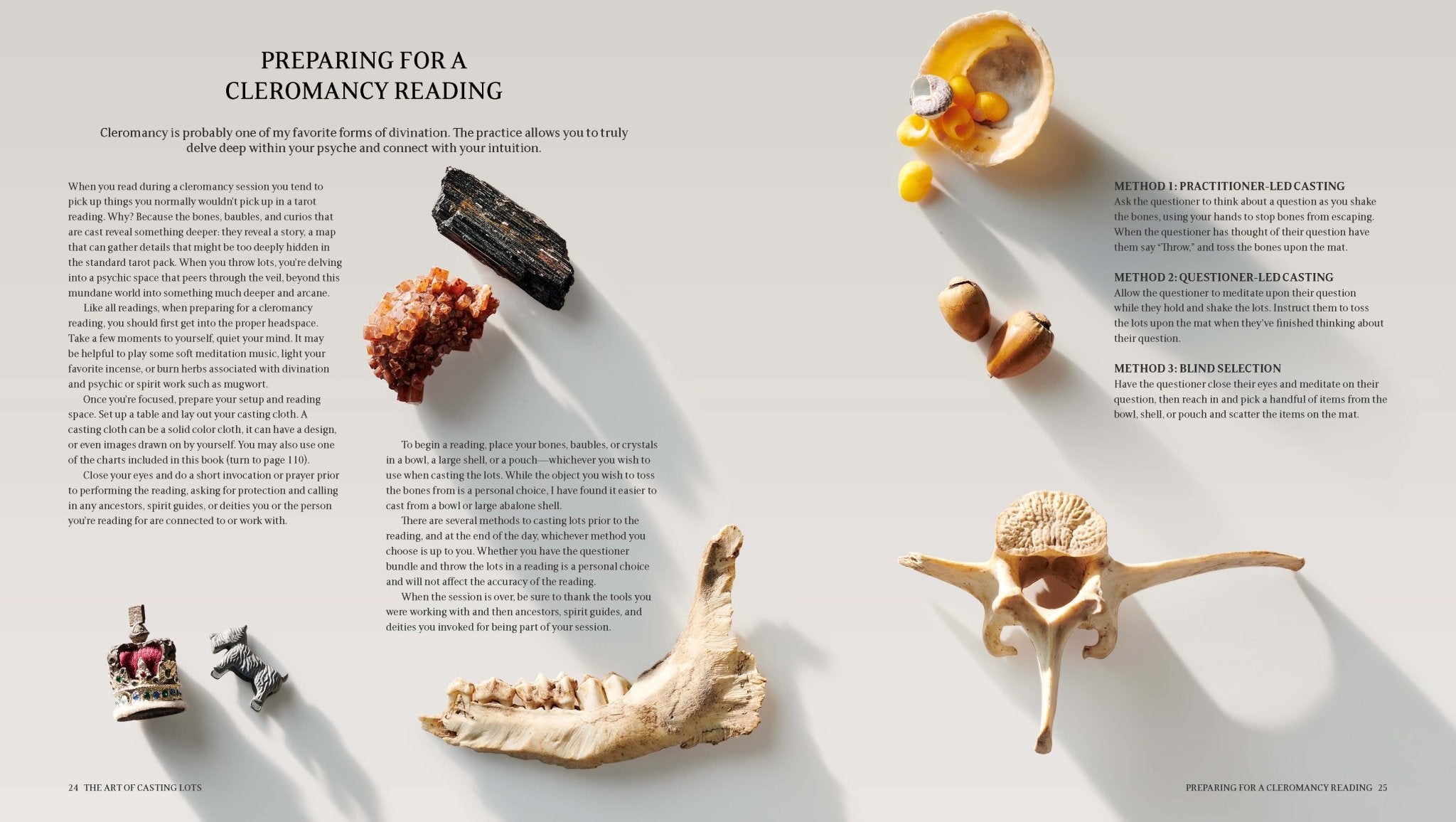 Throwing Bones, Crystals, Stones, and Curios - Spiral Circle