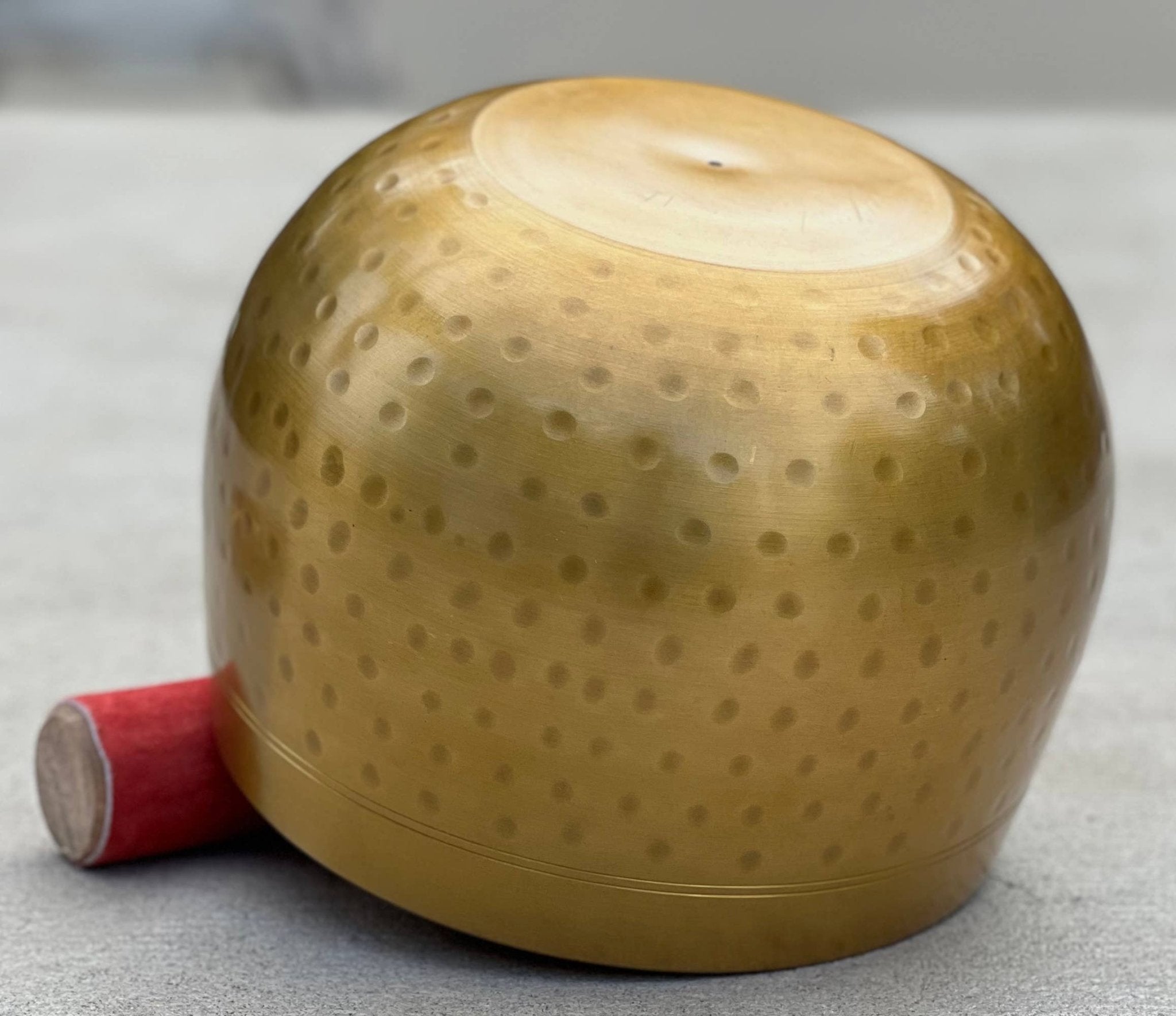 Tibetan Singing Bowl | Hand Hammered - Spiral Circle