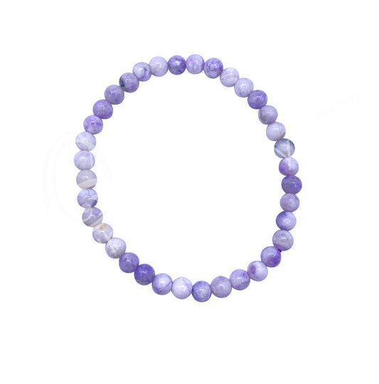 Tiffany Stone Beaded Bracelet | 6MM - Spiral Circle