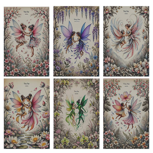 Tiny Fae Mini Matchboxes - Spiral Circle