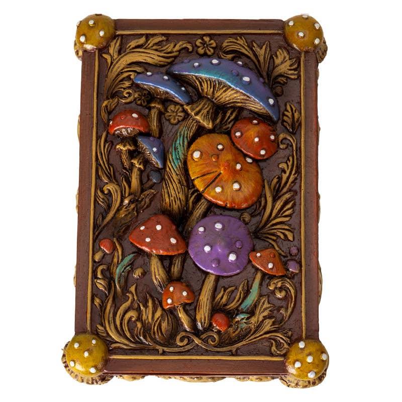 Toadstool Mushroom Tarot Box - Spiral Circle