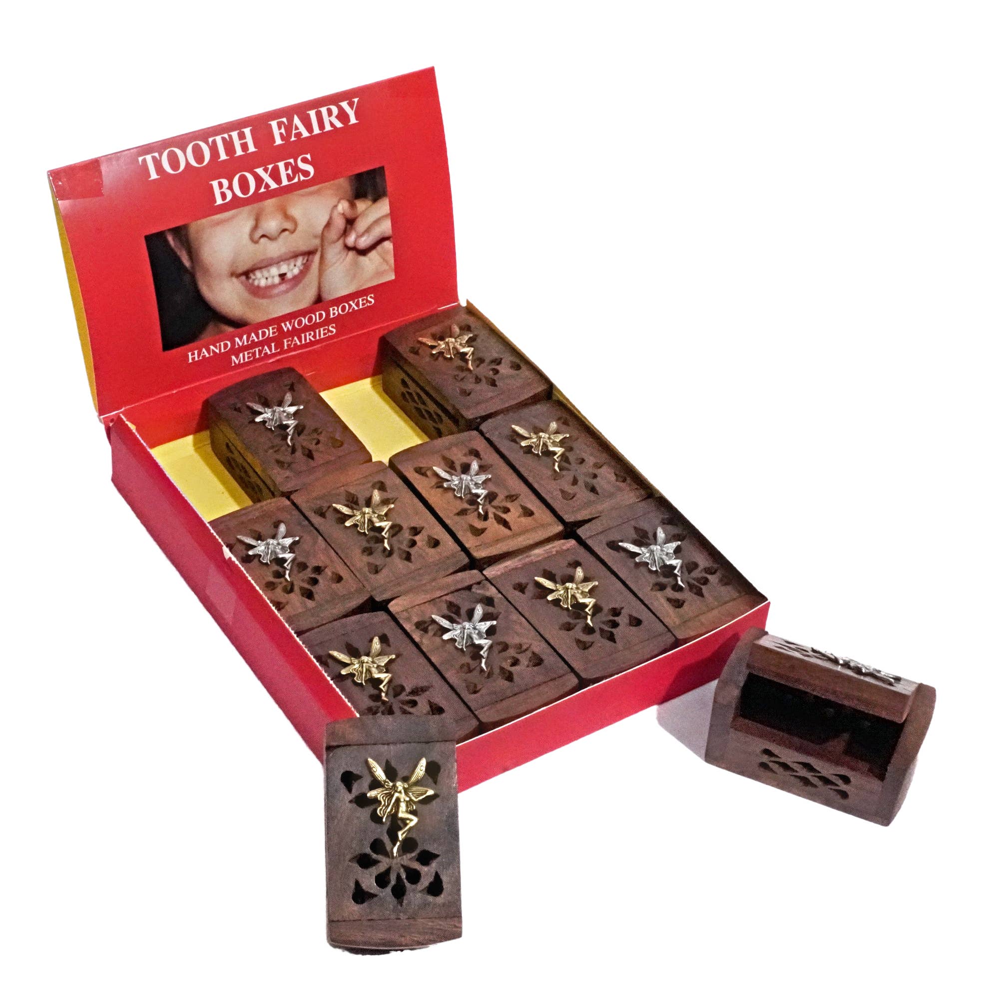 Tooth Fairy Boxes - Spiral Circle