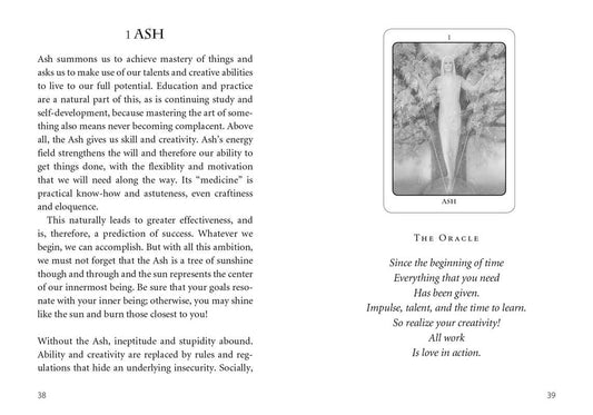 Tree Angel Oracle Deck - Spiral Circle