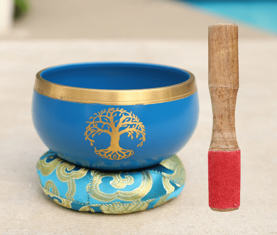 Tree Of Life Singing Bowl - Spiral Circle