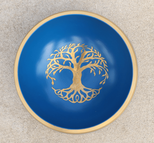 Tree Of Life Singing Bowl - Spiral Circle