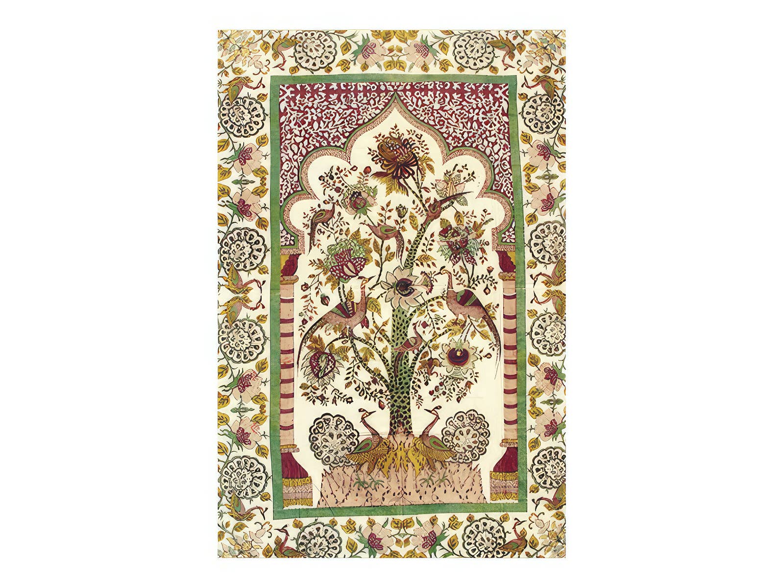 Tree of Life Twin Tapestry - Bedspread - Spiral Circle
