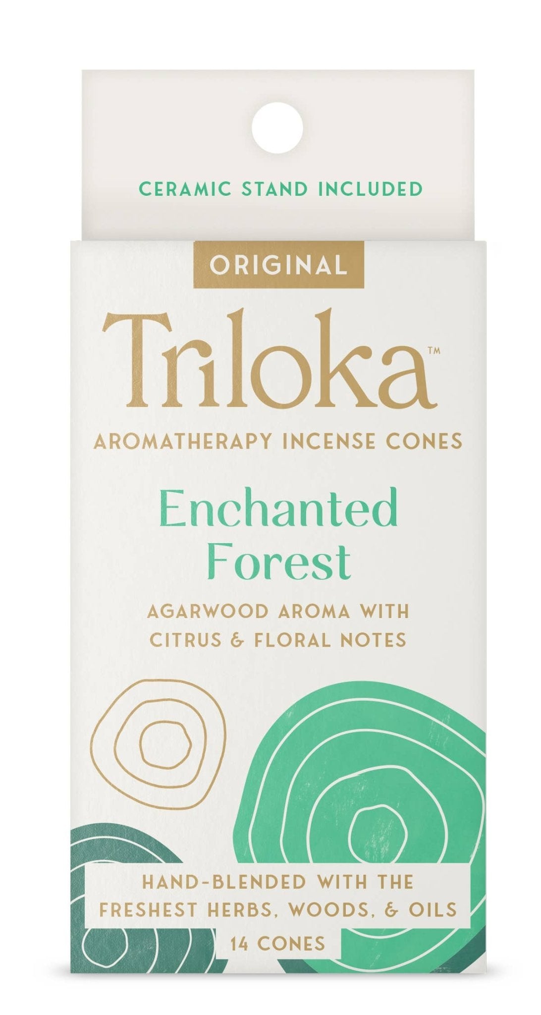 Triloka Enchanted Forest Cones - Spiral Circle
