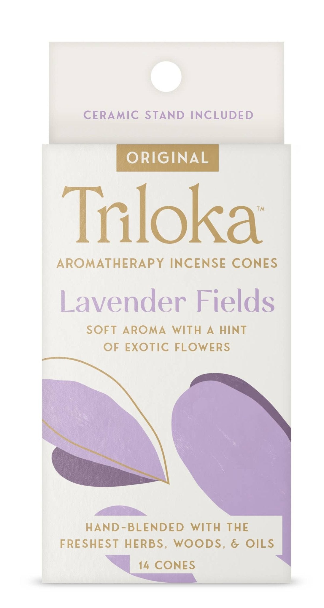 Triloka Lavender Fields Cones - Spiral Circle