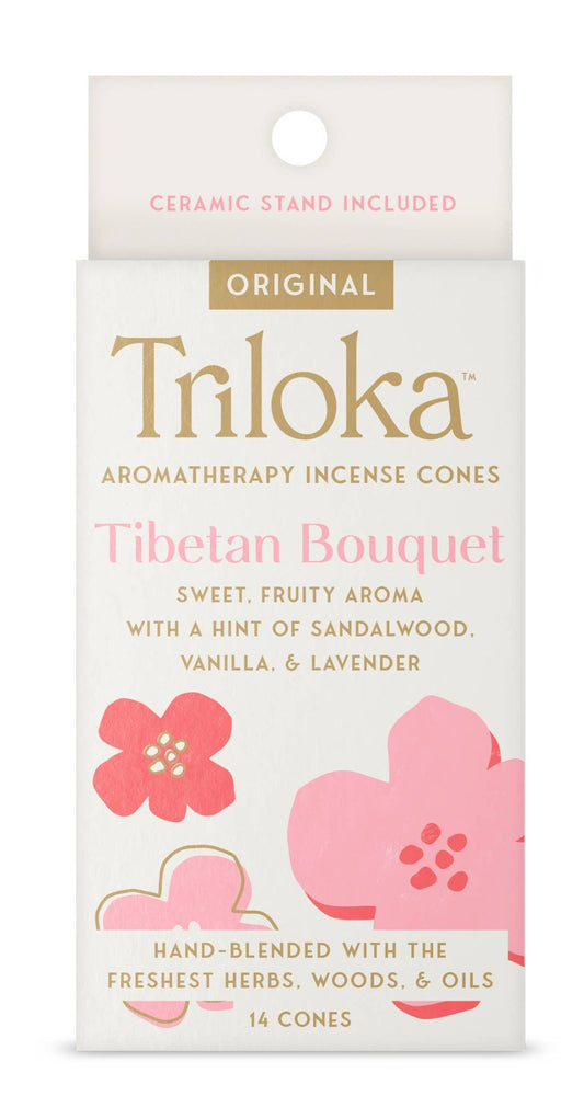 Triloka Tibetan Bouquet Cones - Spiral Circle