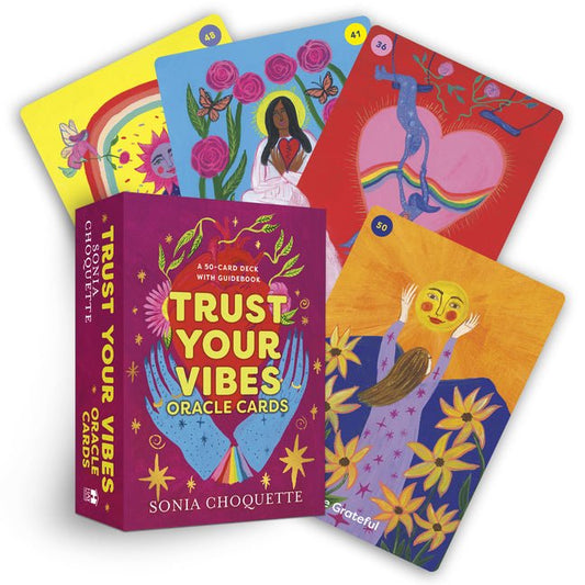Trust Your Vibes Oracle Cards - Spiral Circle