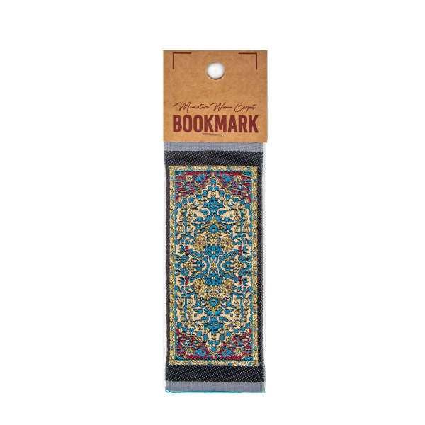 Turkish Kilim Design Bookmark - Small - Assortment 12 Pcs - Spiral Circle