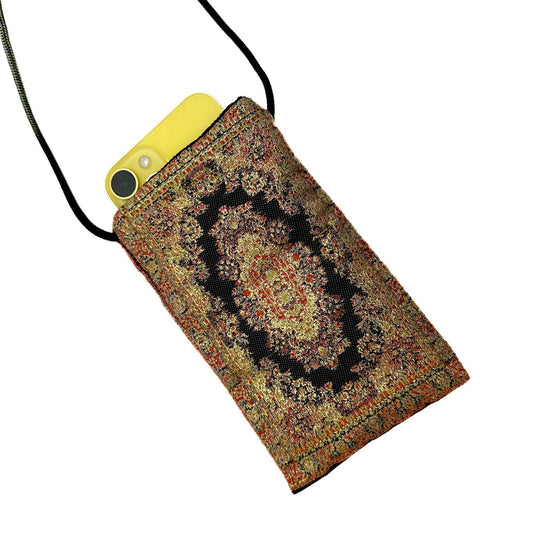 Turkish Phone Purse - Spiral Circle