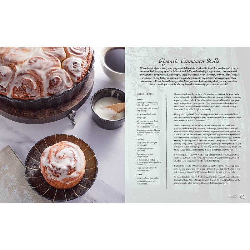 Twilight Saga The Unofficial Cookbook - SALE! - Spiral Circle