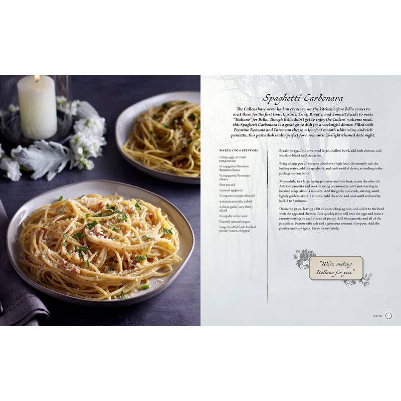 Twilight Saga The Unofficial Cookbook - SALE! - Spiral Circle