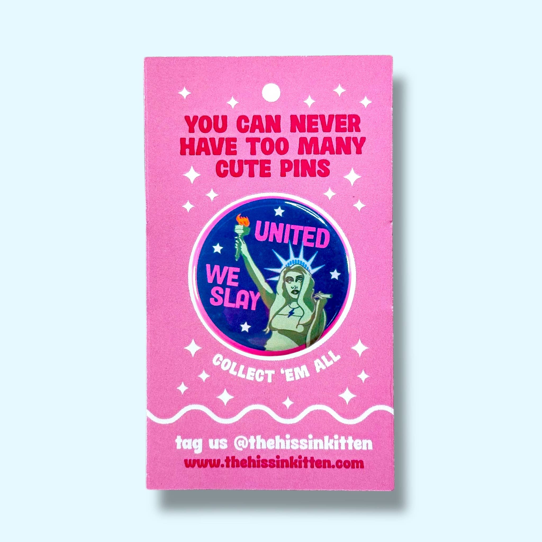United We Slay (Chappell Roan Button or Magnet!) - Spiral Circle