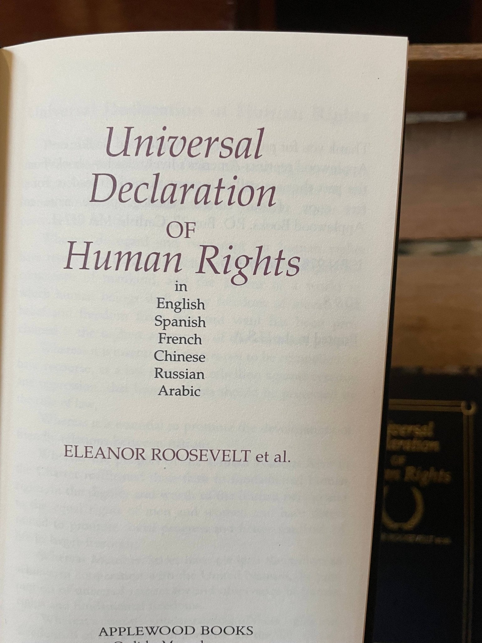 Universal Declaration of Human Rights - Spiral Circle