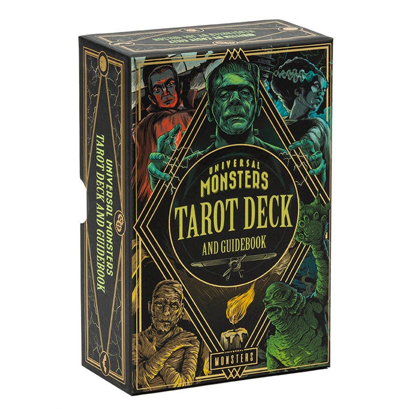 Universal Monsters Tarot Deck and Guidebook - Spiral Circle