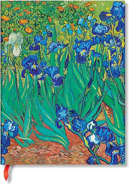 Van Gogh Irises-Mini - Spiral Circle