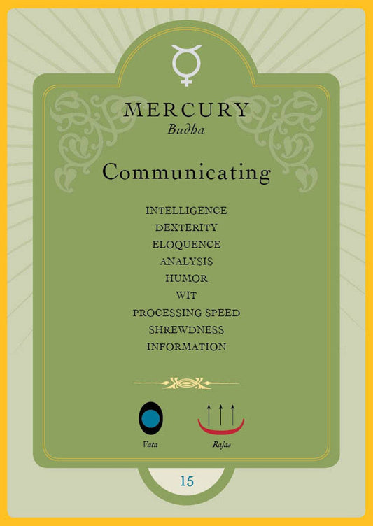 Vedic Astrology Deck - Spiral Circle