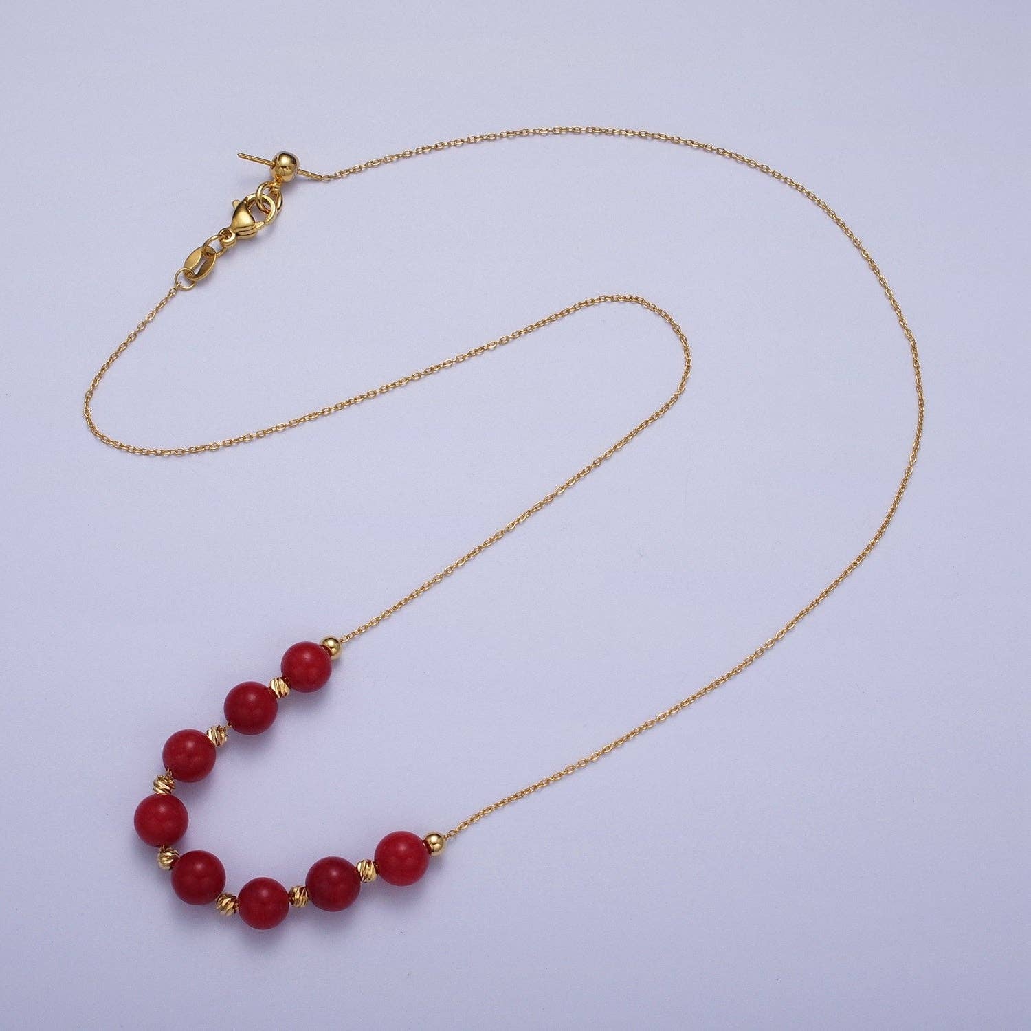 Veronica Gemstone Necklace | 6mm | 18.5