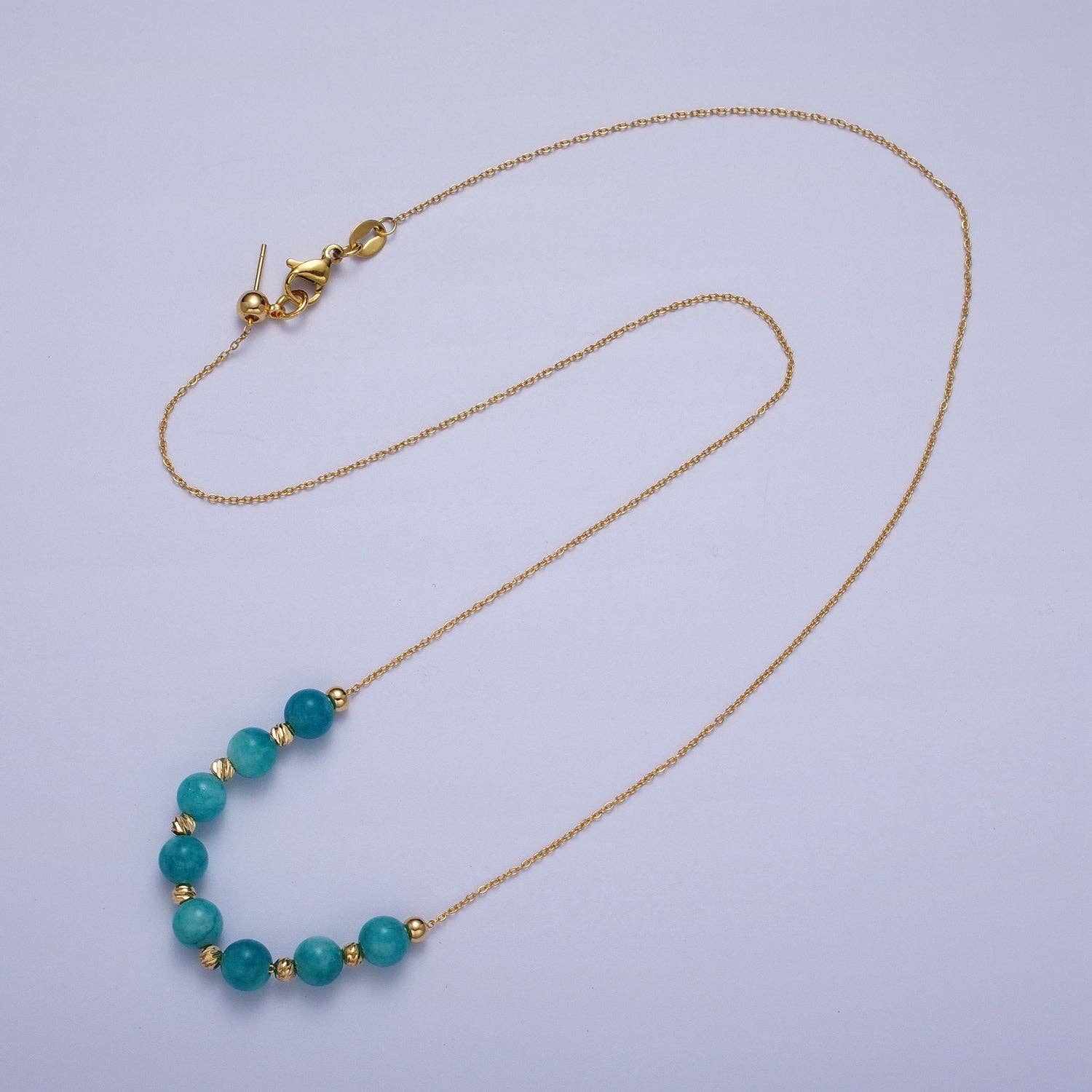 Veronica Gemstone Necklace | 6mm | 18.5