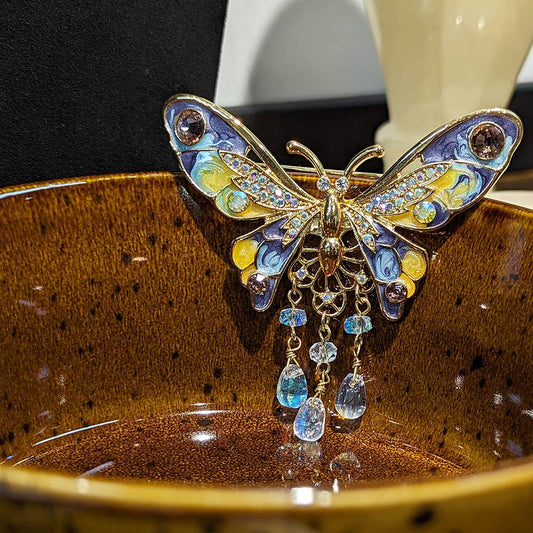 Vintage Brooch - Spiral Circle