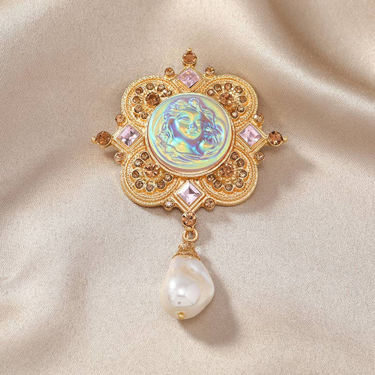 Vintage Brooch Assorted - Spiral Circle