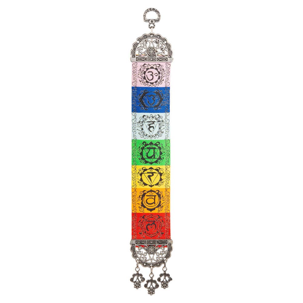 Wall Hanging 7 Chakra - Spiral Circle