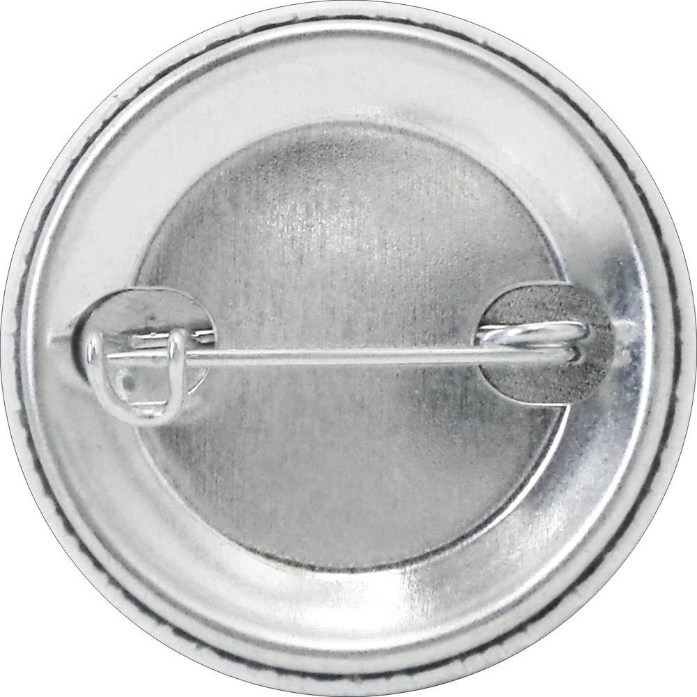Weird Girls Club | Pinback Button - Spiral Circle