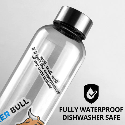 Well, Well, Well If This Isn't The Consequences Of My Own Actions Funny Waterproof Vinyl Sticker for Car, Laptop, Phone, Waterbottle - Spiral Circle