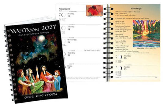 We'Moon 2027 Spiral Bound Day Planner - Spiral Circle