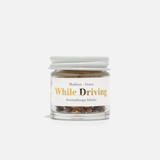 "While Driving" - Stress Relief Aromatherapy Inhaler - Spiral Circle