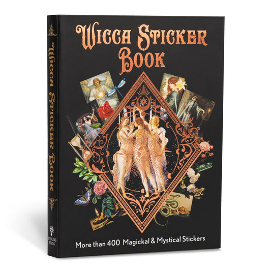 Wicca Sticker Book: 400+ Magickal & Mystical Stickers - Spiral Circle