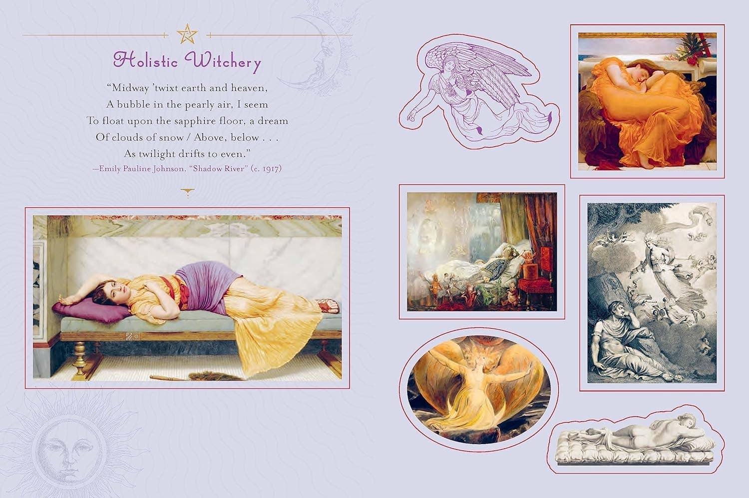 Wicca Sticker Book: 400+ Magickal & Mystical Stickers - Spiral Circle