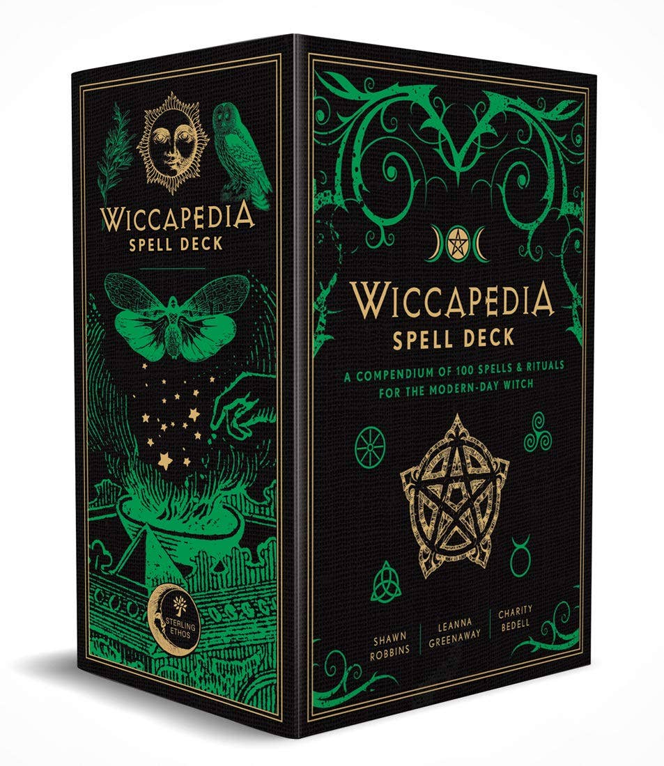 Wiccapedia Spell Deck by Leanna Greenaway - Spiral Circle