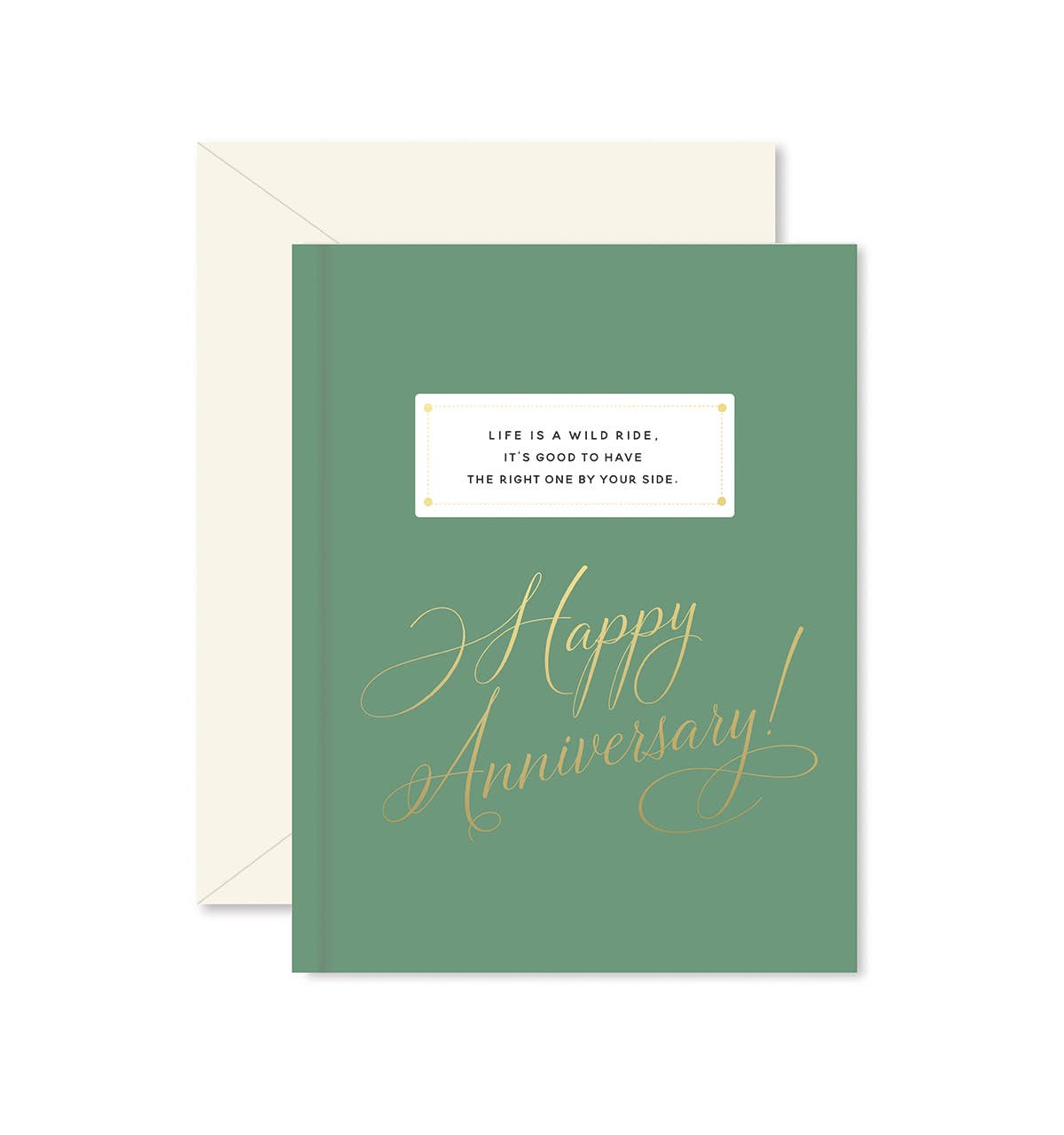 Wild Ride Anniversary Greeting Card - Spiral Circle