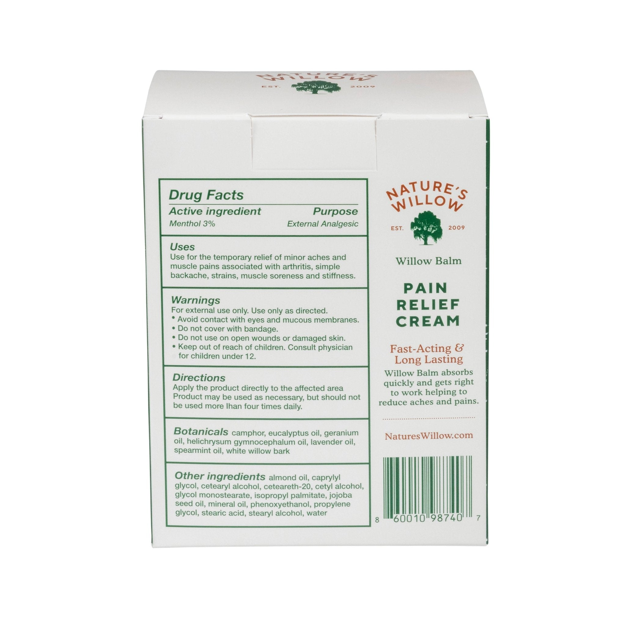 Willow Balm Packets - Spiral Circle