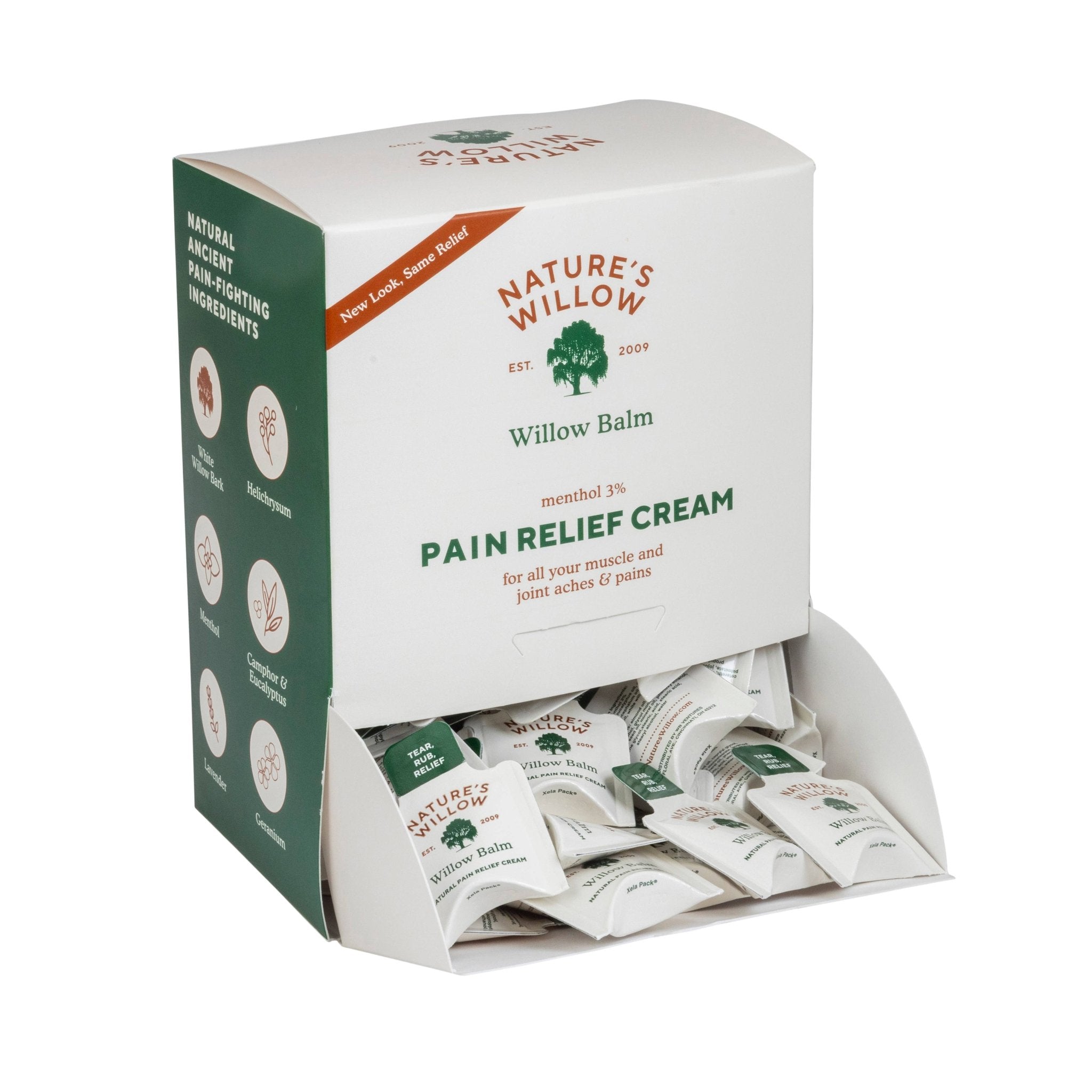 Willow Balm Packets - Spiral Circle