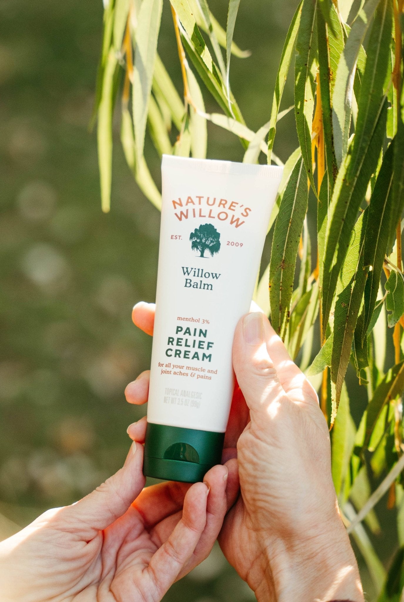 Willow Balm Pain Relief Cream - Spiral Circle