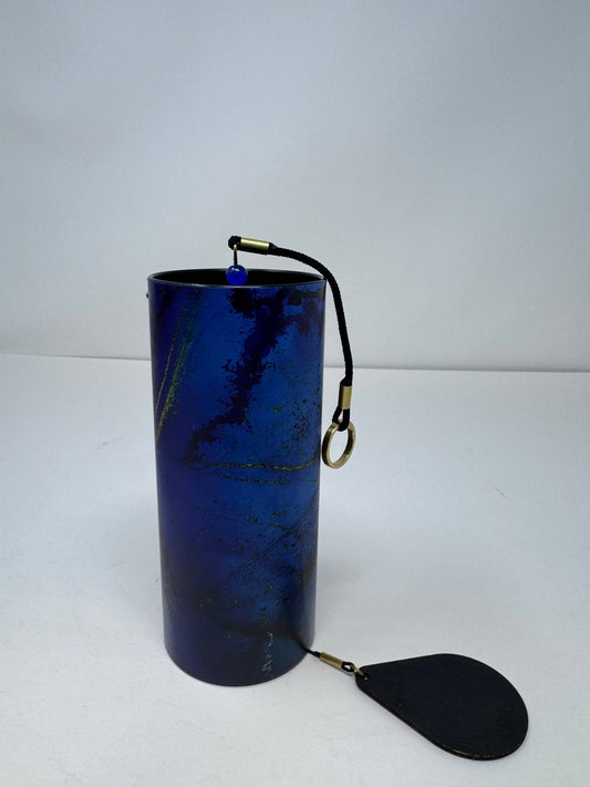Wind Chimes - Blue for Winter - Spiral Circle