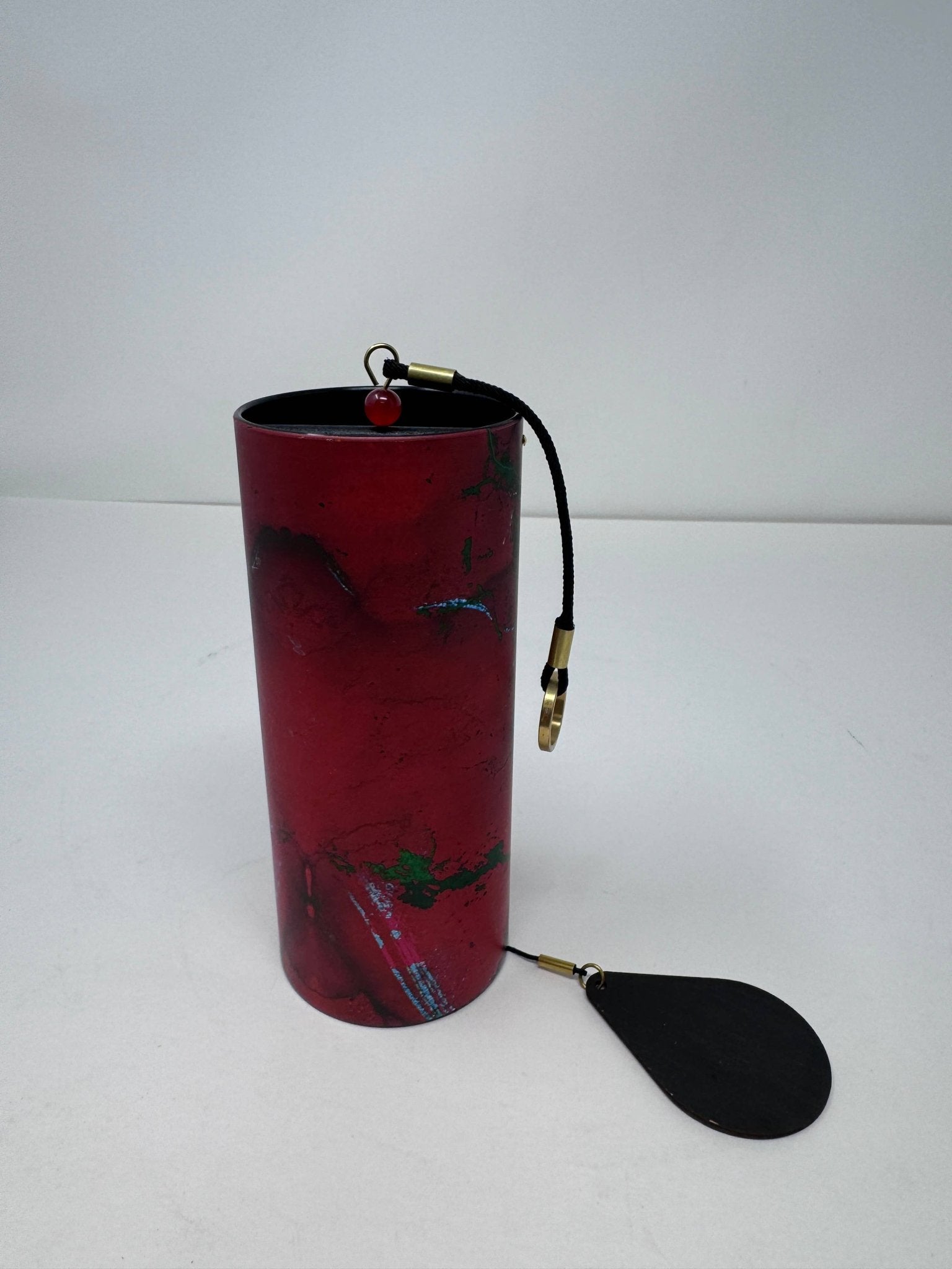 Wind Chimes - Red for Summer - Spiral Circle