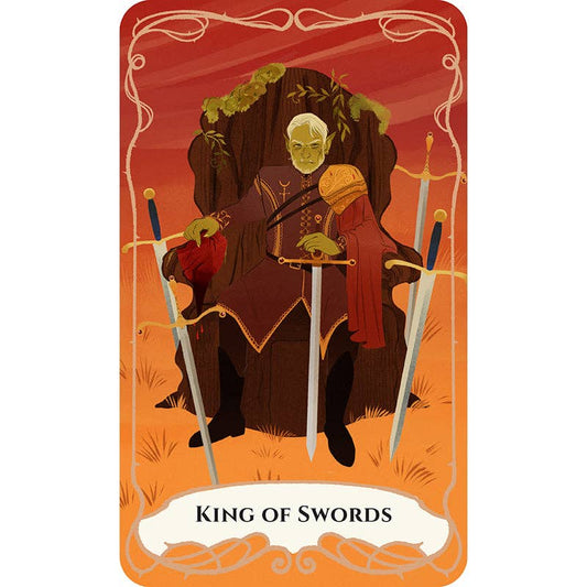 Wings and Crowns: A Romantasy Tarot Deck and Guidebook - Spiral Circle