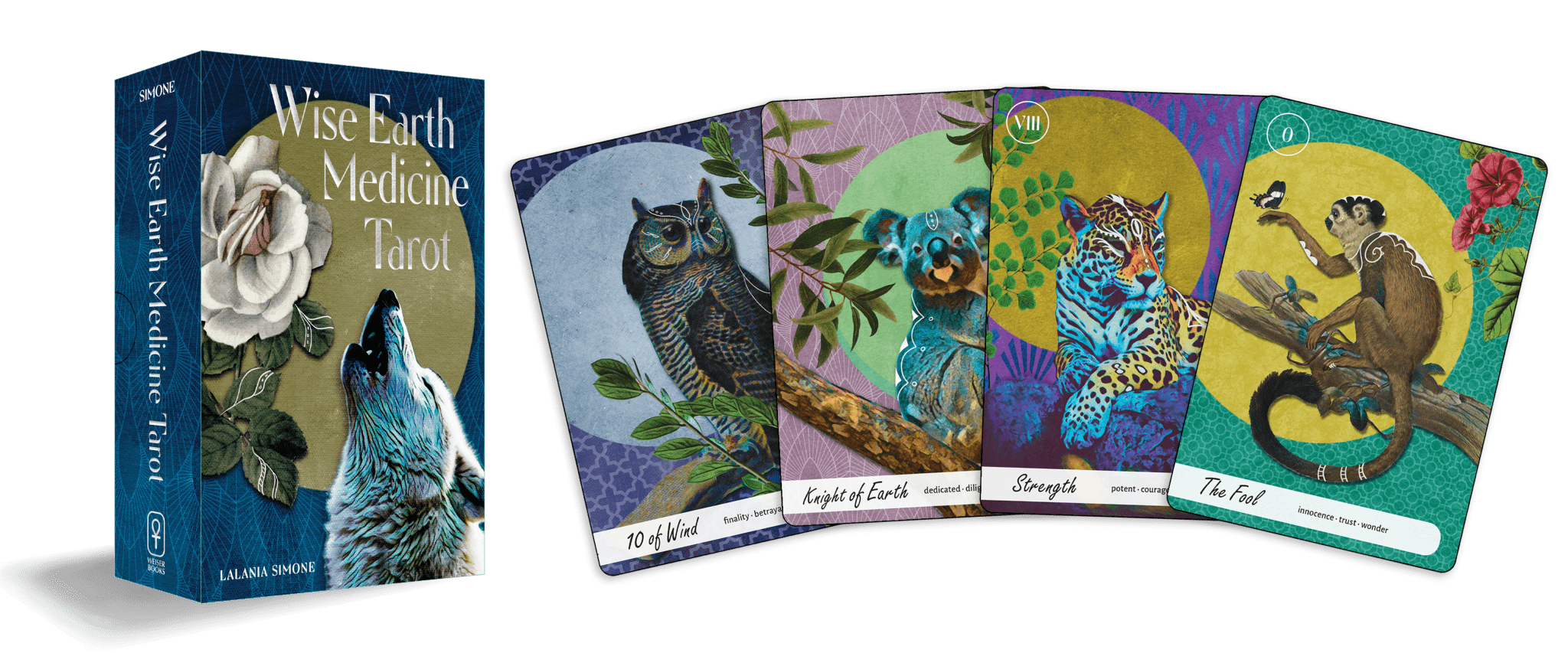 Wise Earth Medicine Tarot: 78 Cards & 96 Page Guidebook - Spiral Circle