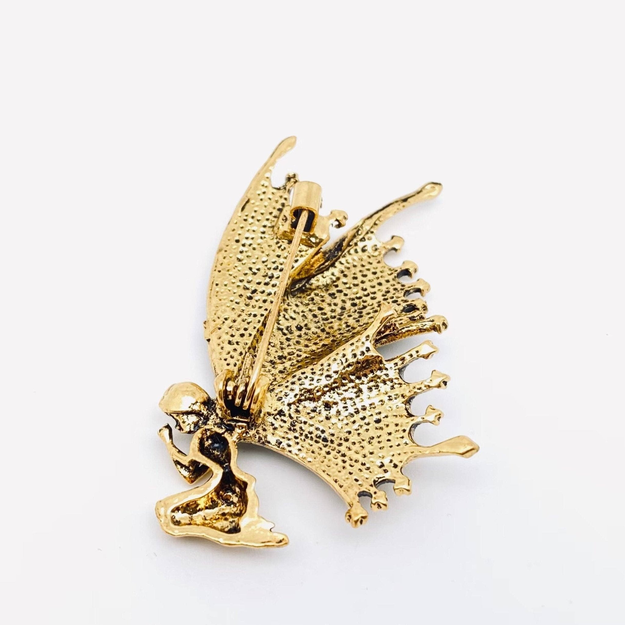 Wish Fairy Brooch - Spiral Circle