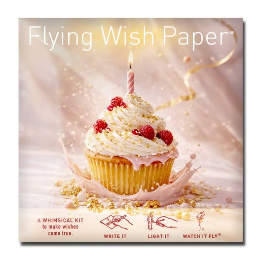 WISH Flying Wish Paper Kit | Birthday Gift | Wish Kit - Spiral Circle