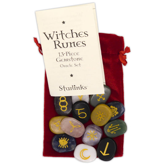 Witches Runes Divination Set WR01 - Spiral Circle