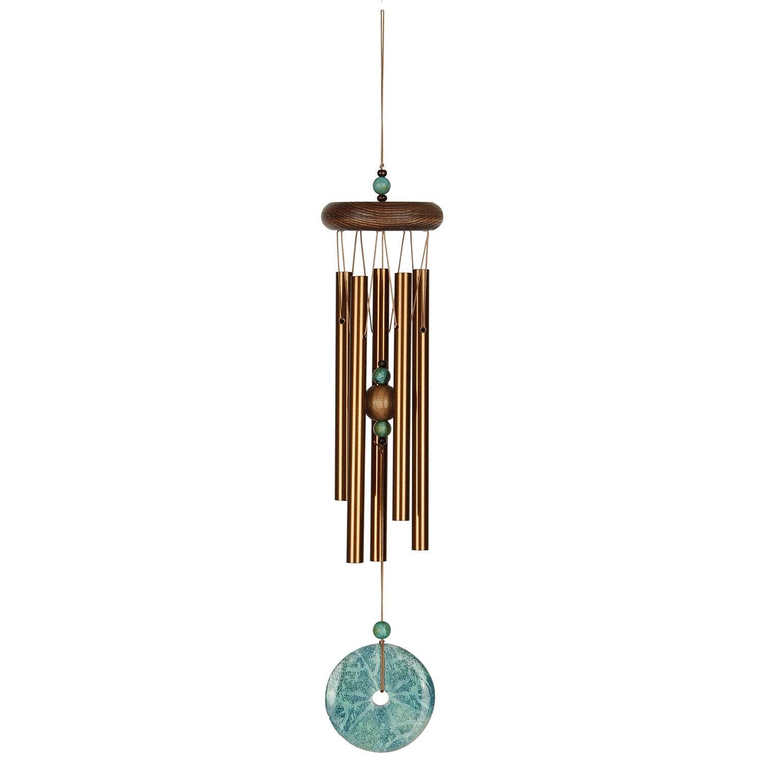 Woodstock Turquoise Chime™ - Petite - Spiral Circle
