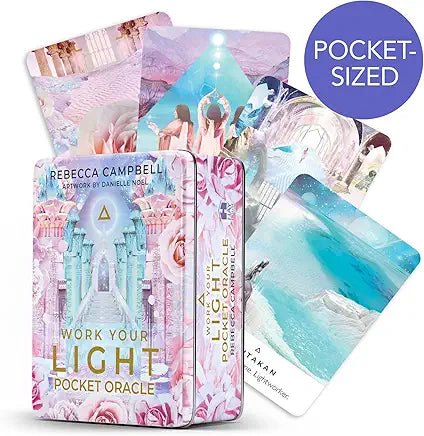 Work Your Light Pocket Oracle - Spiral Circle